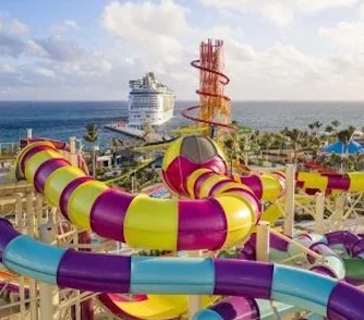 water park theme in blue world city
